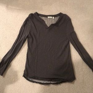 charcoal grey long sleeve
